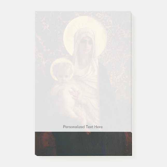 Notas Post-it® Virgen y niño, 1872 (Anverso)