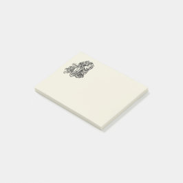 Notas Post-it® Virgo La Virgen Zodíaco Dorado