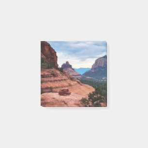 Notas Post-it® Vista natural de Red Rocks en Sedona Arizona