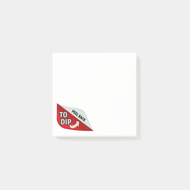 Notas Post-it® Volver a hundirse (Anverso)