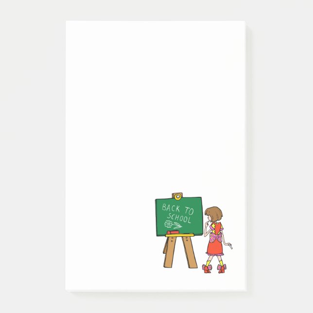 Notas Post-it® Volver a la escuela (Anverso)