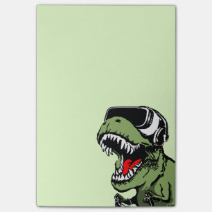 Notas Post-it® VR T-rex