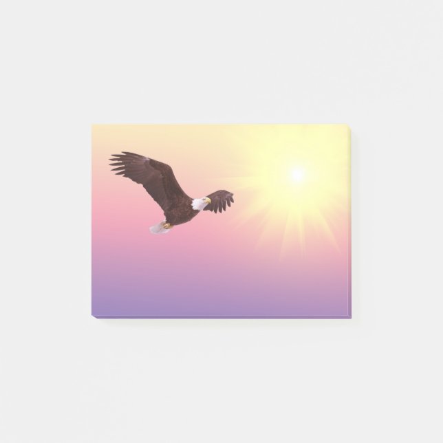 Notas Post-it® Vuelo de Eagle (Anverso)