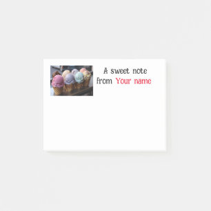 Notas Post-it® Vuelo de Ice Cream