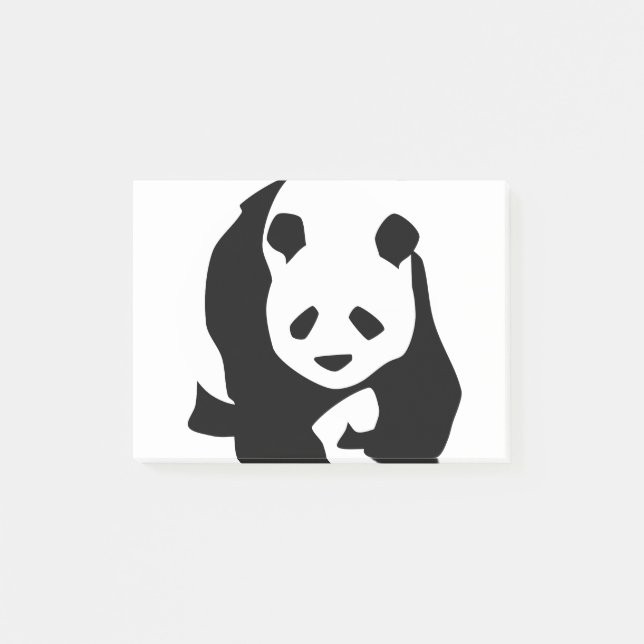 Notas Post-it® Walking Panda (Anverso)