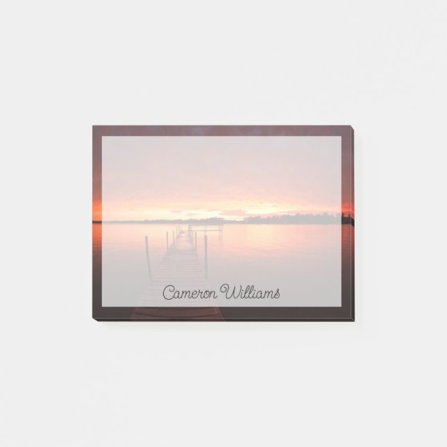 Notas Post-it® Water | Lake Minnetonka, Minnesota (Anverso)