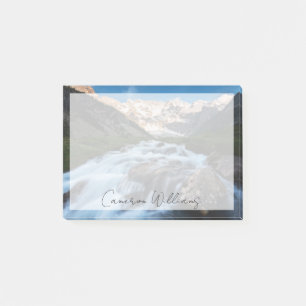 Notas Post-it® Waterfalls Aviolo Lake, Italy