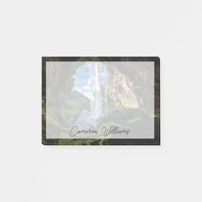 Notas Post-it® Waterfalls | Icelandic Waterfall (Anverso)