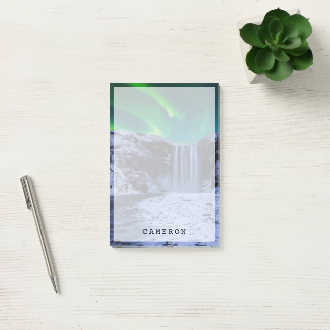 Notas Post-it® Waterfalls | Skógafoss Waterfall (Oficina)