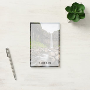 Notas Post-it® Waterfalls   Svartifoss Waterfall, South Iceland