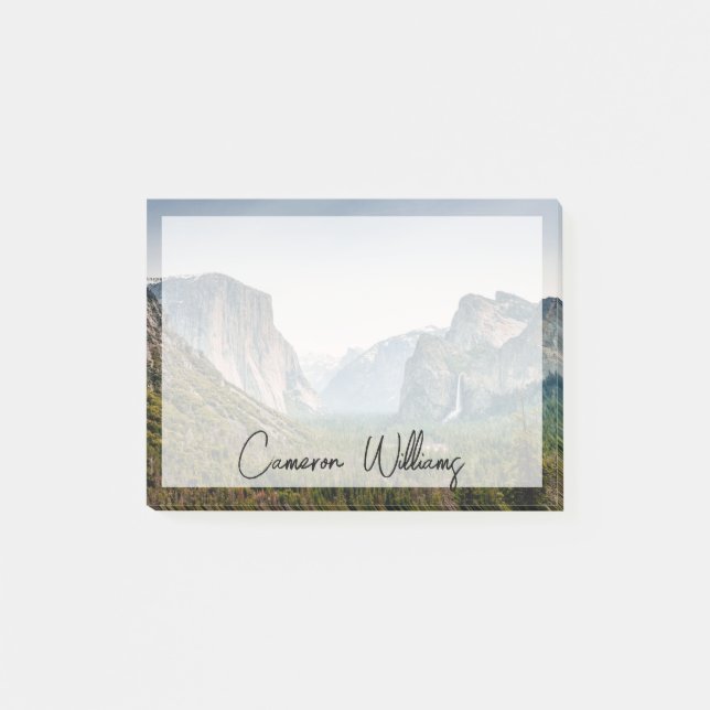 Notas Post-it® Waterfalls | Yosemite Valley National Park (Anverso)
