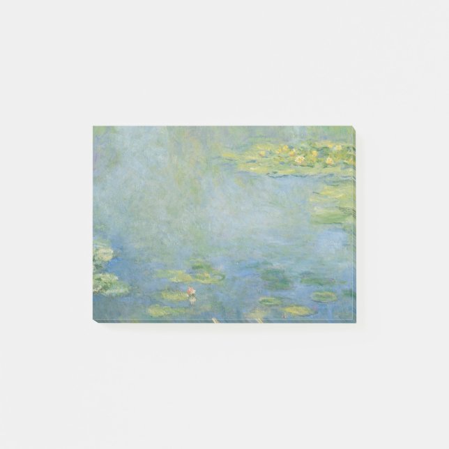 Notas Post-it® Waterlilies por Claude Monet (Anverso)