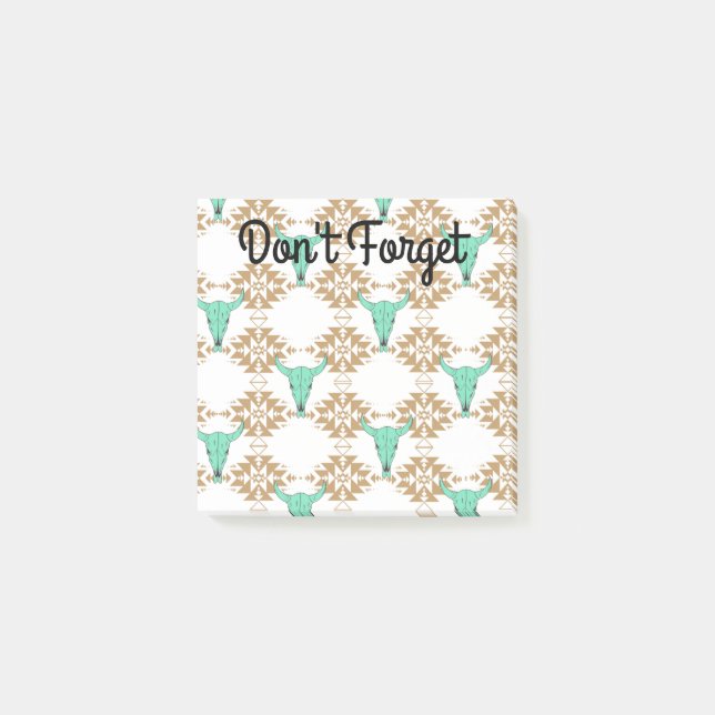 Notas Post-it® Western Style Sticky Notes  (Anverso)