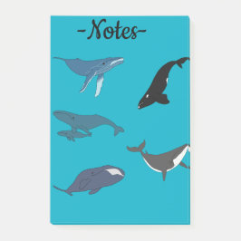 Notas Post-it® Whale