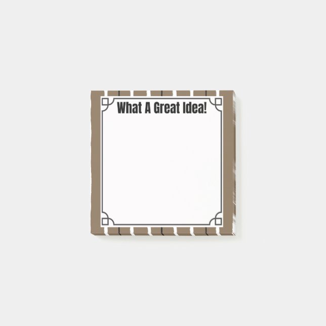 Notas Post-it® What A Great Idea!  (Anverso)