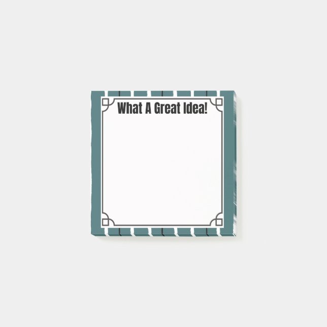 Notas Post-it® What a Great Idea! (Anverso)