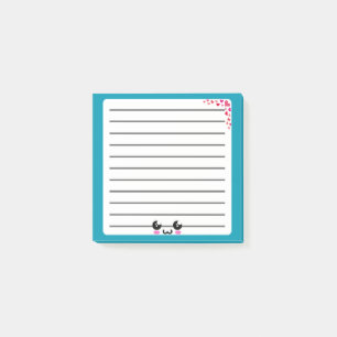 Notas Post-it® Whimsical Kawaii Post-It Notepad