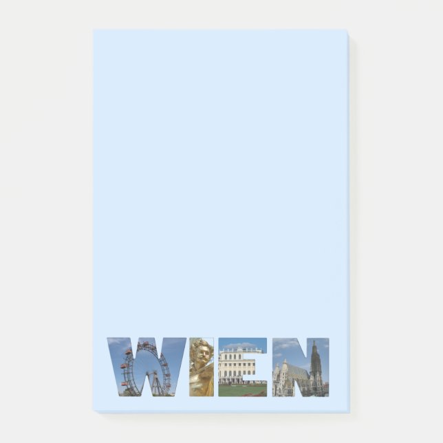 Notas Post-it® Wien (Anverso)