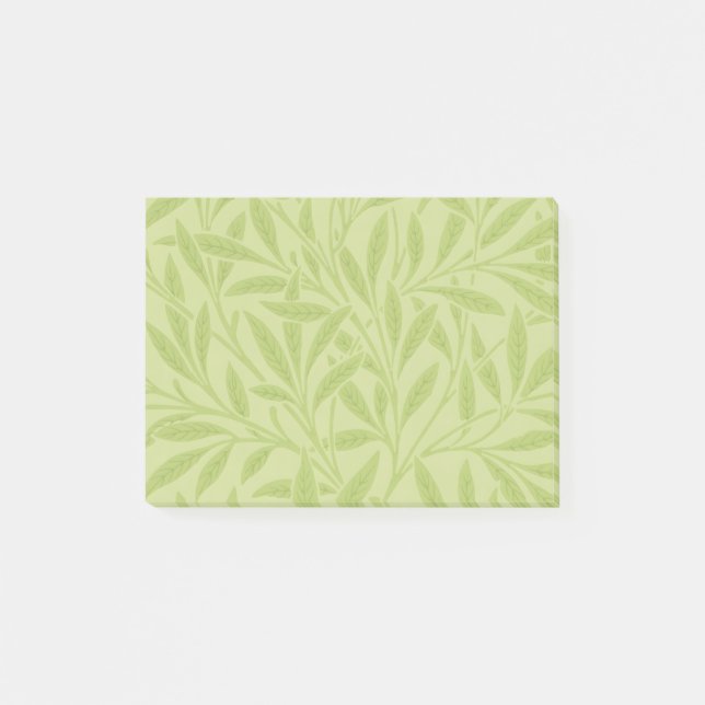 Notas Post-it® William Morris Willow Flower Classic (Anverso)