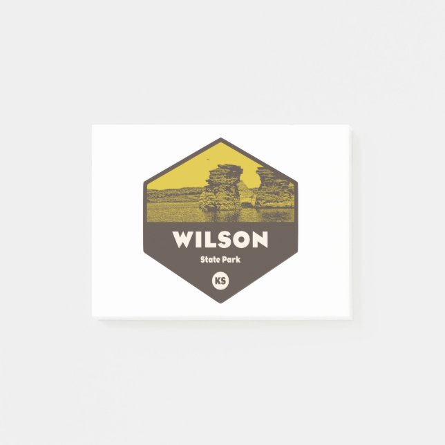 Notas Post-it® Wilson State Park Kansas (Anverso)