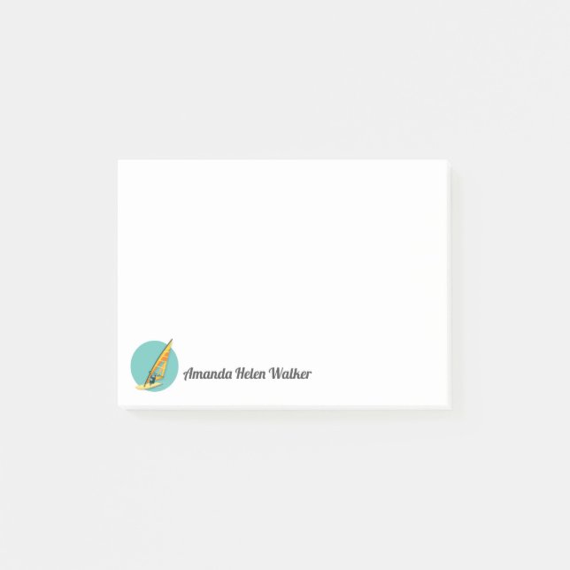 Notas Post-it® Windsurf (Anverso)