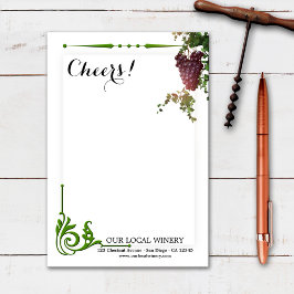 Notas Post-it® Wine Lover Vineyard Winery Notes