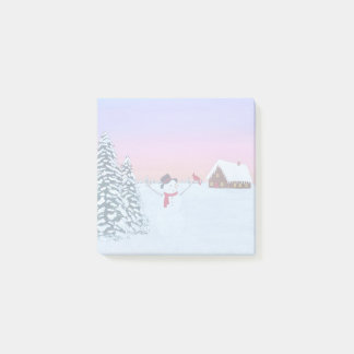 Notas Post-it® winter sunset