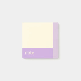 Notas Post-it® Wisteria Cream
