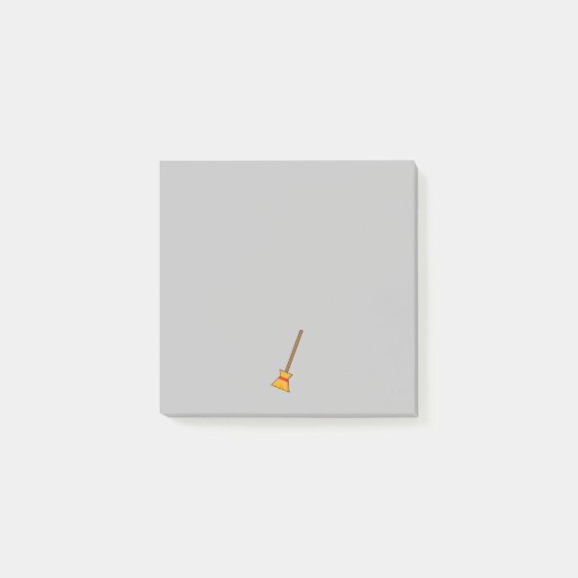 Notas Post-it® Witch Broom (Anverso)
