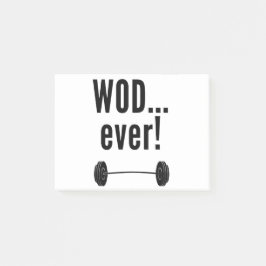 Notas Post-it® ¡WODever! - Regalos Crossfit-Inspirados de la