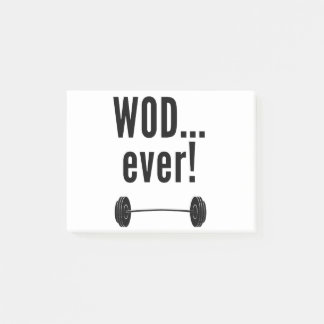 Notas Post-it® ¡WODever! - Regalos Crossfit-Inspirados de la