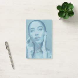 Notas Post-it® "Woman in Blue" 