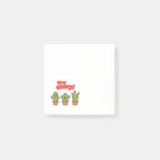 Notas Post-it® Wonky Zoo Cacti Post-it Notes