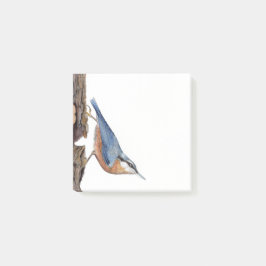 Notas Post-it® Wood Nuthatch Bird Post-It® Notes, 3" x 3"