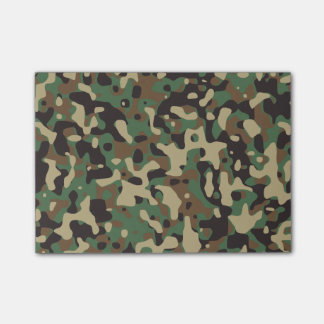 Notas Post-it® Woodland Camo