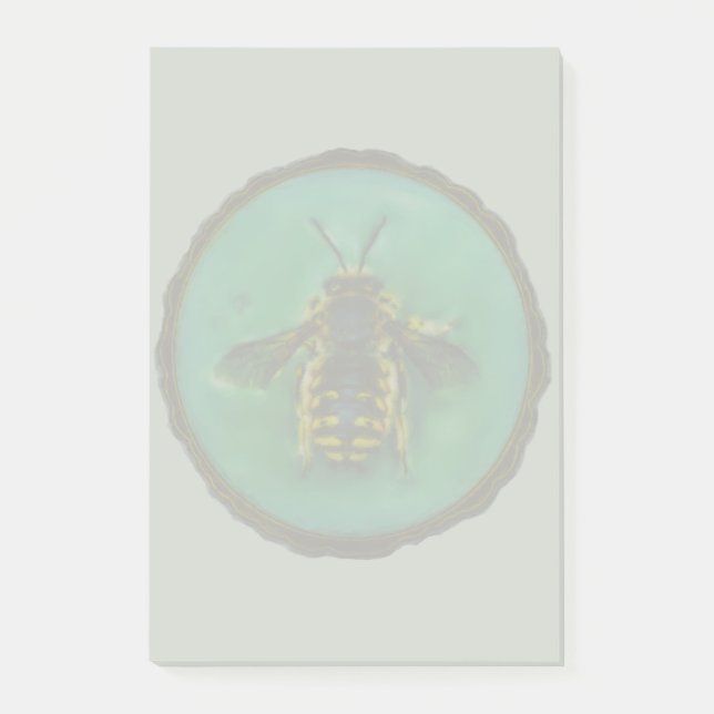 Notas Post-it® Wool Carder Bee (Anverso)