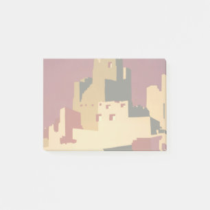 Notas Post-it® WPA del Suroeste del Pueblo WPA Nacional