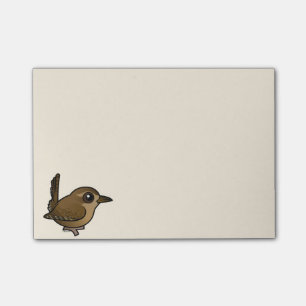 Notas Post-it® Wren de Birdorable el Pacífico