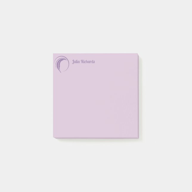 Notas Post-it® Writer Purple Macaroon (Anverso)