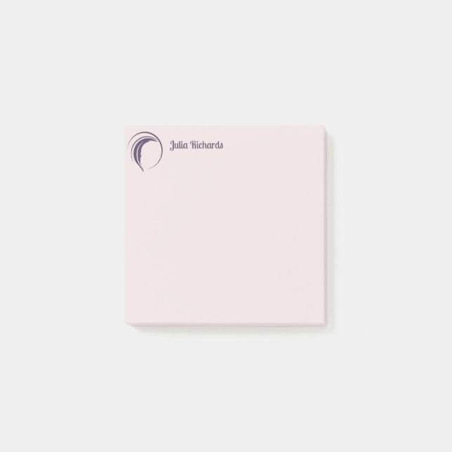 Notas Post-it® Writer Purple Macaroon (Anverso)