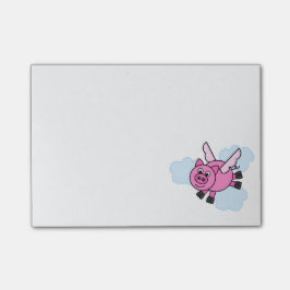 Notas Post-it® ¡Y los cerdos pudieron volar!