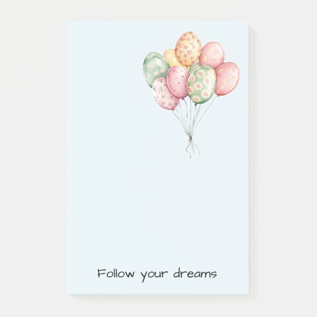 Notas Post-it® Yellow Daffodil Flowers Peach Bow (Anverso)