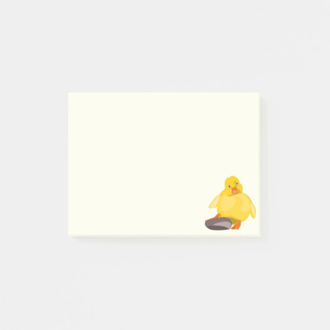 Notas Post-it® Yellow Duckling Post It Notes (Anverso)