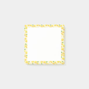 Notas Post-it® Yellow Lemons Framed Post it Notes