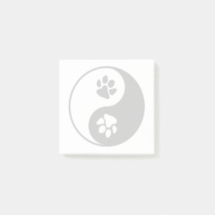 Notas Post-it® Yin Yang Paw
