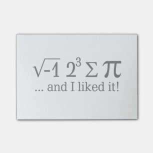 Notas Post-it® Yo comí un poco de empanada y tuve gusto de ella