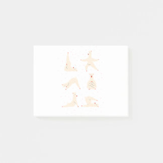 Notas Post-it® Yoga de llama