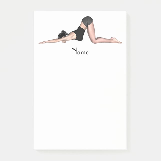 Notas Post-it® Yoga Poses Thunder_Cove (Anverso)