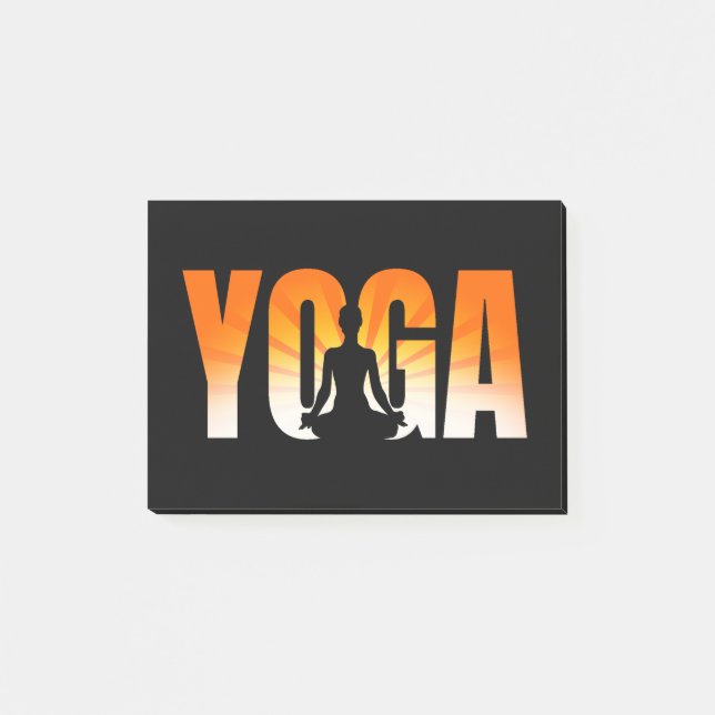 Notas Post-it® Yoga Sol (Anverso)