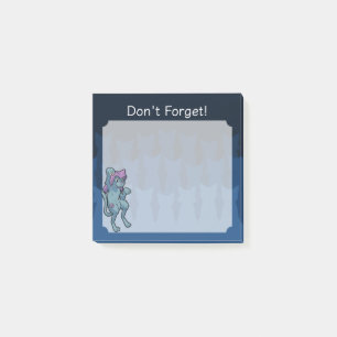 Notas Post-it® Yokai Bakeneko - Gato bailando